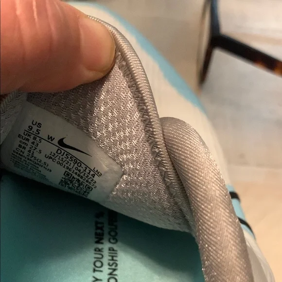 Nike Air Zoom Infinity Women's Golf Teal Sneakers - Picture 6 of 6